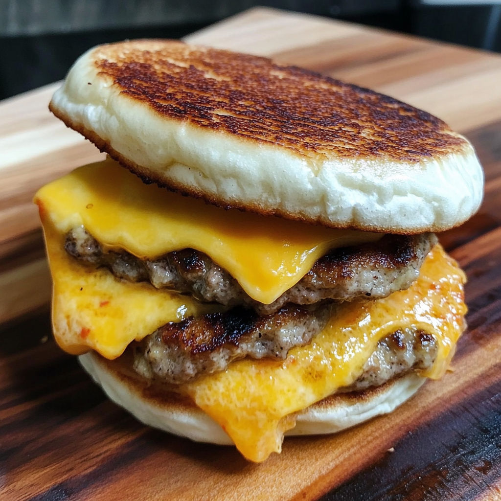 Recipe preparation for Freezer Breakfast Sandwich