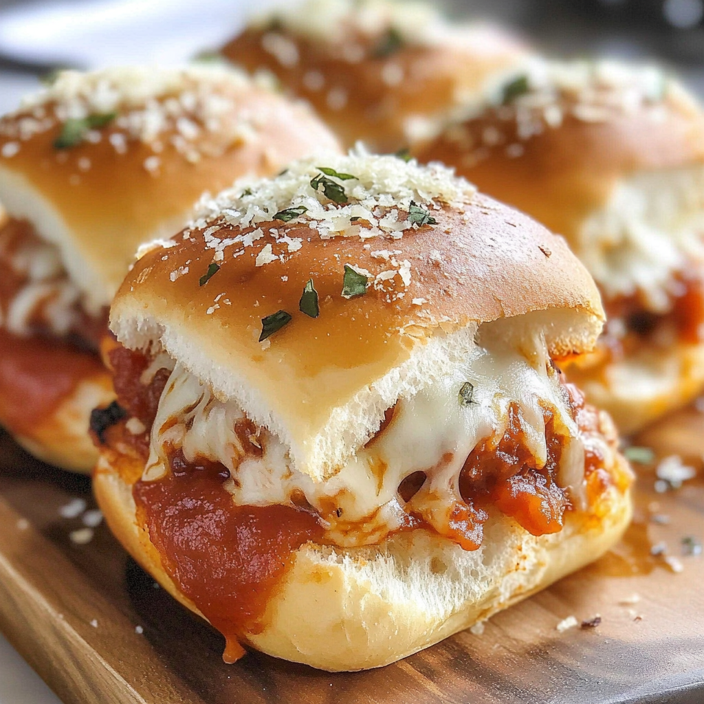 Recipe preparation for Pizza Sliders