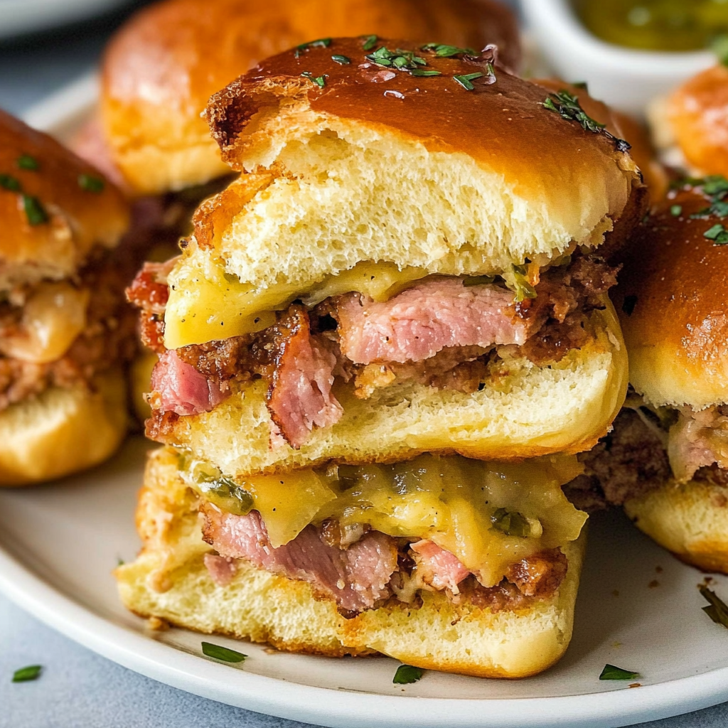 Recipe preparation for Cuban Sliders