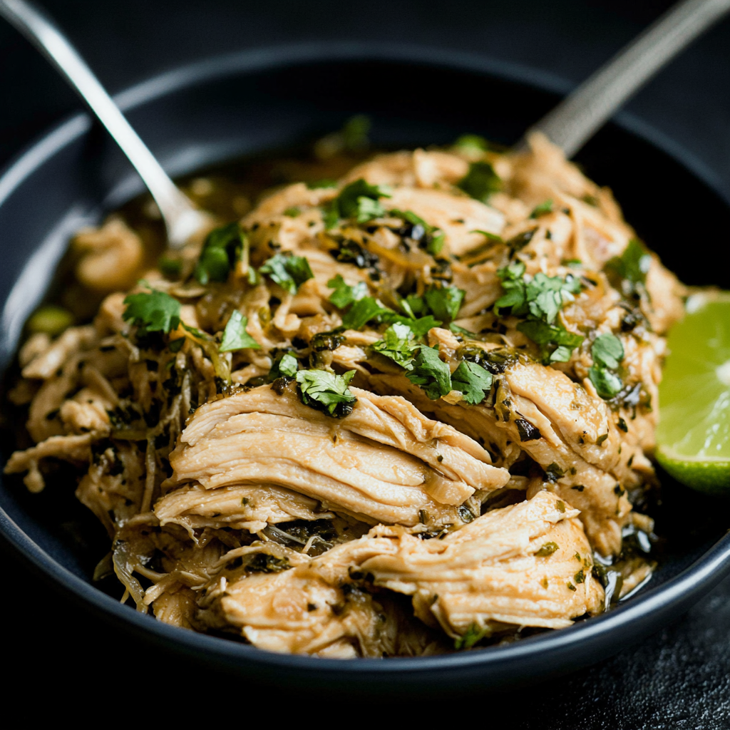 Recipe preparation for Slow Cooker Cilantro Lime Chicken