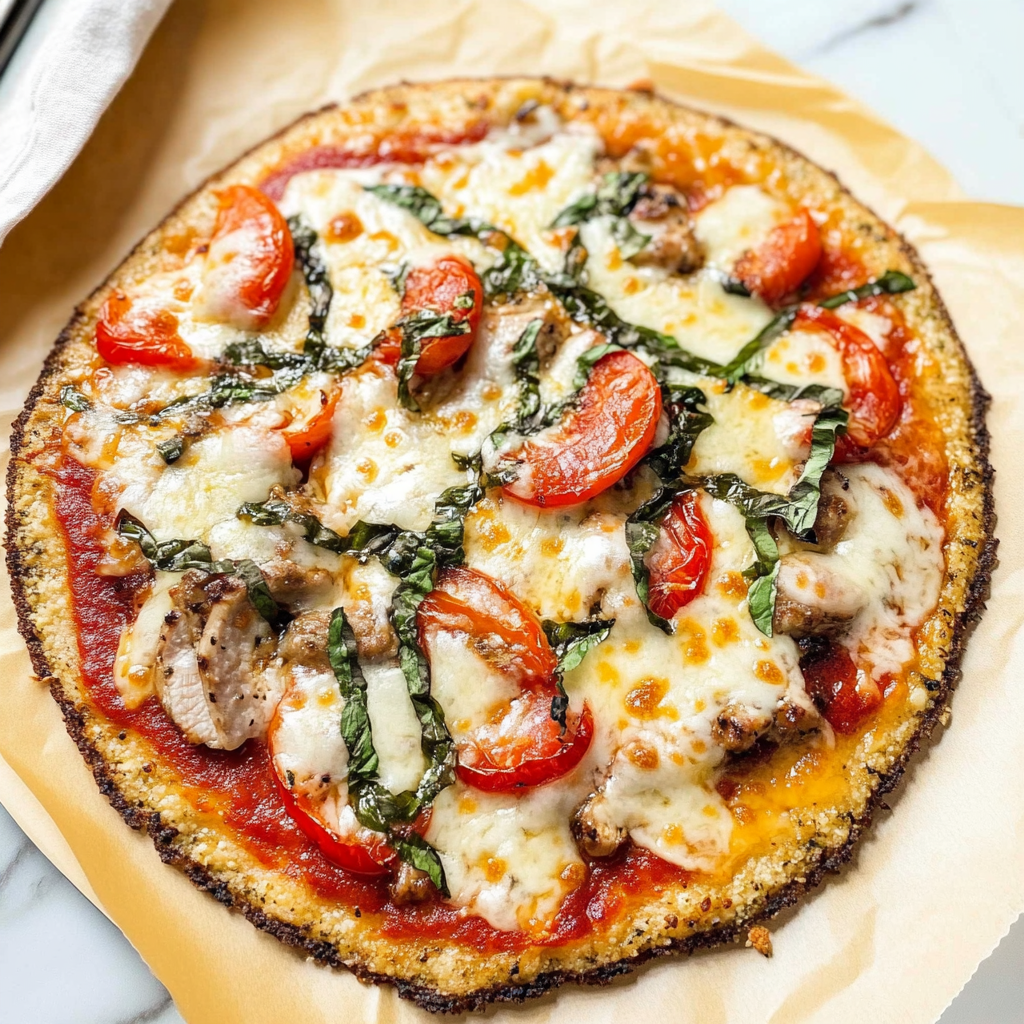Recipe preparation for Chicken Pizza Crust