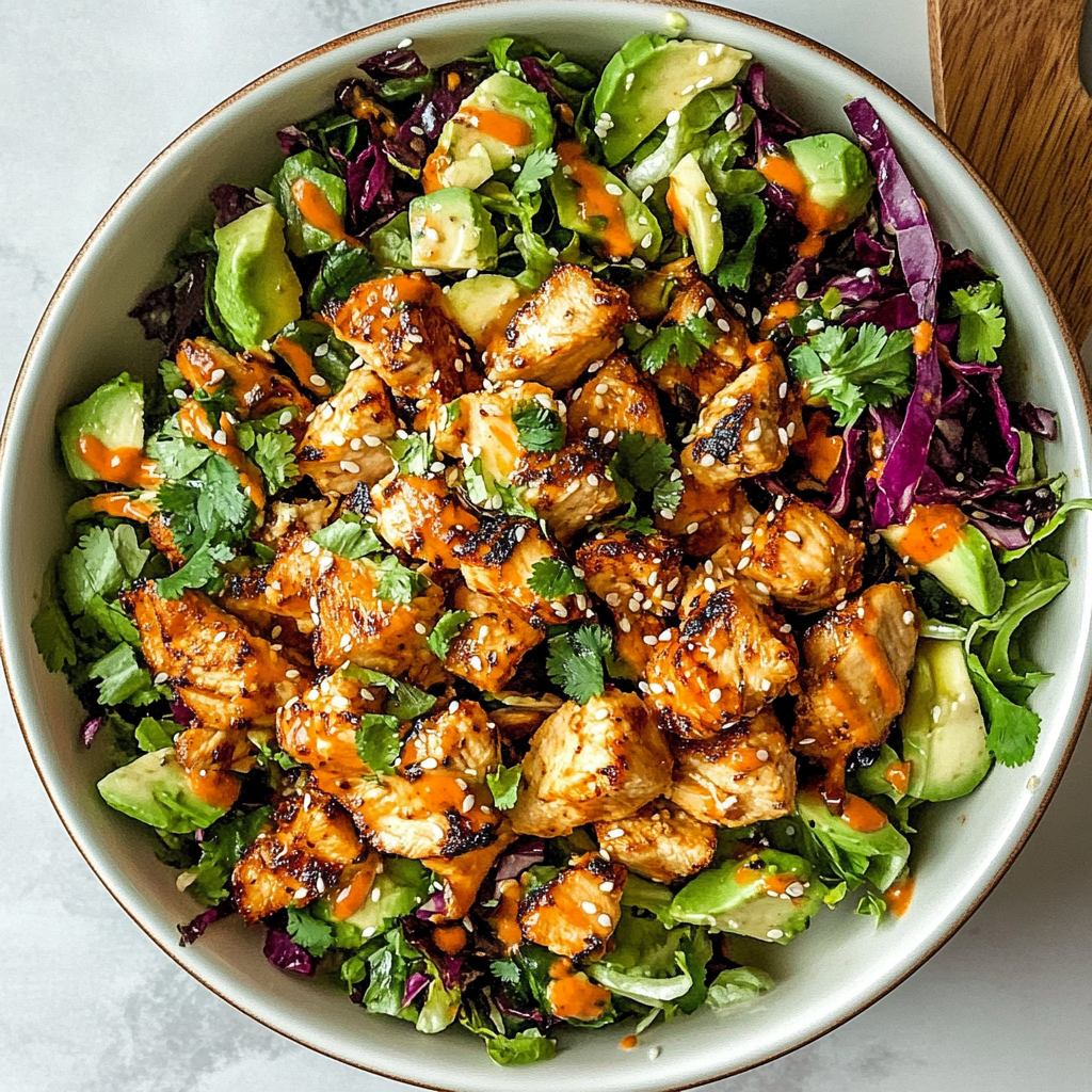 Recipe preparation for Asian Chicken Crunch Salad Recipe