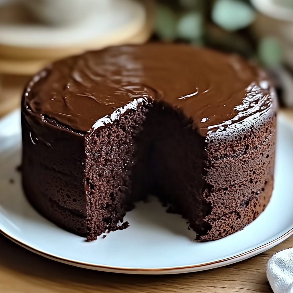 Recipe preparation for Moist Chocolate Cake Recipe