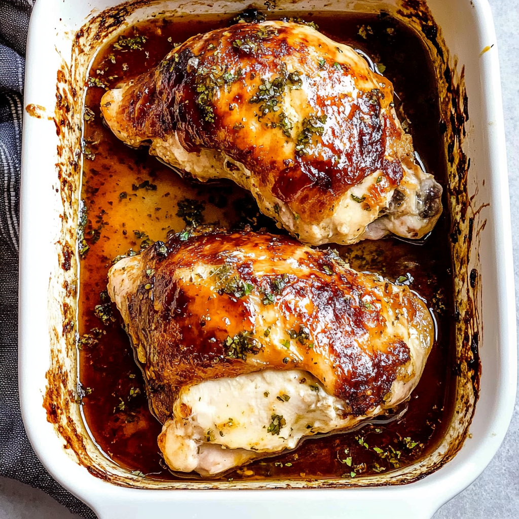 Recipe preparation for French Onion Stuffed Chicken Recipe