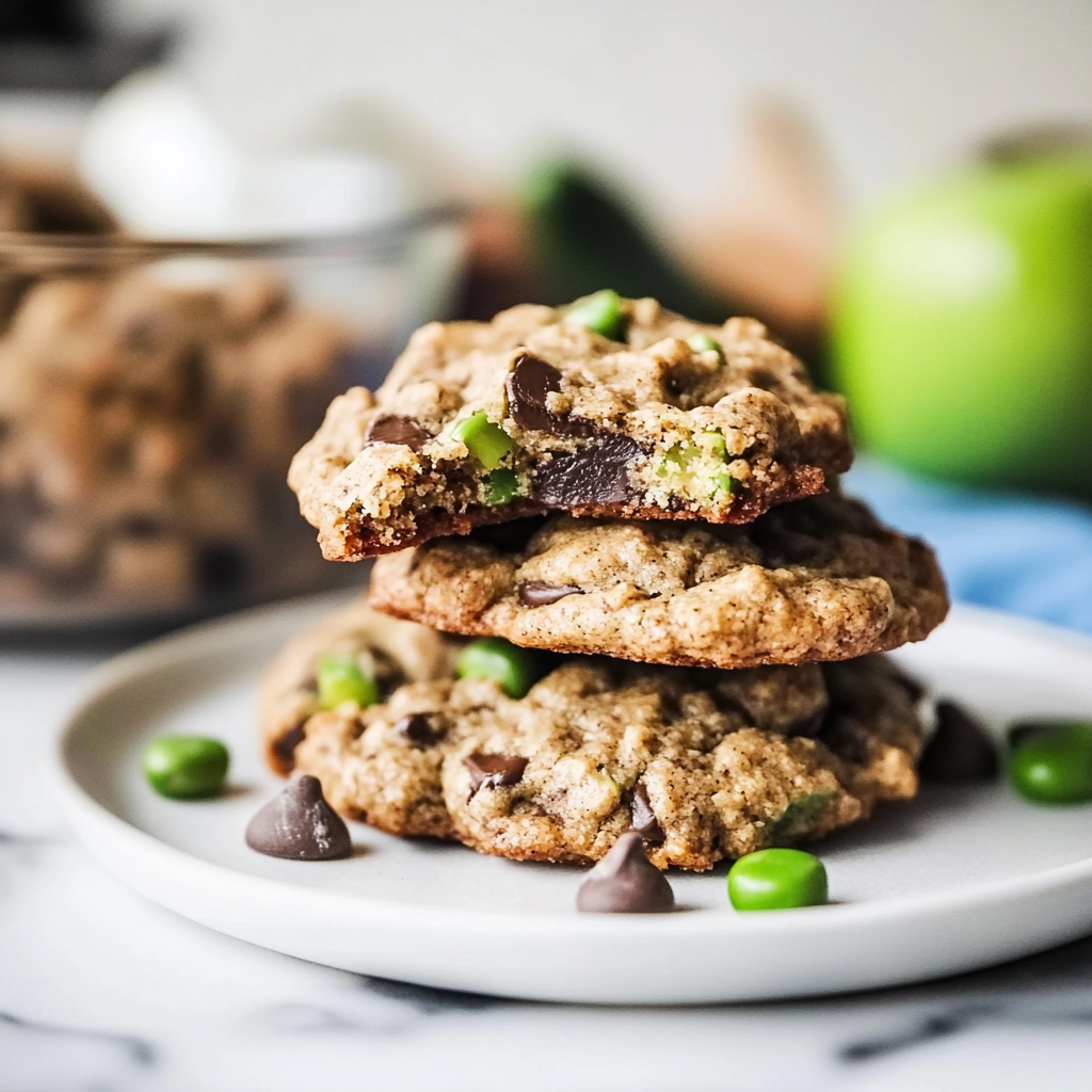 Recipe preparation for Zucchini Cookies