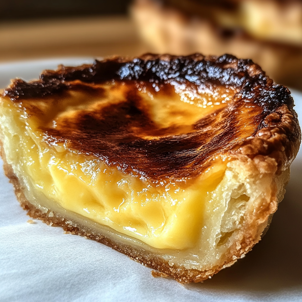 Recipe preparation for Portuguese Custard Tart