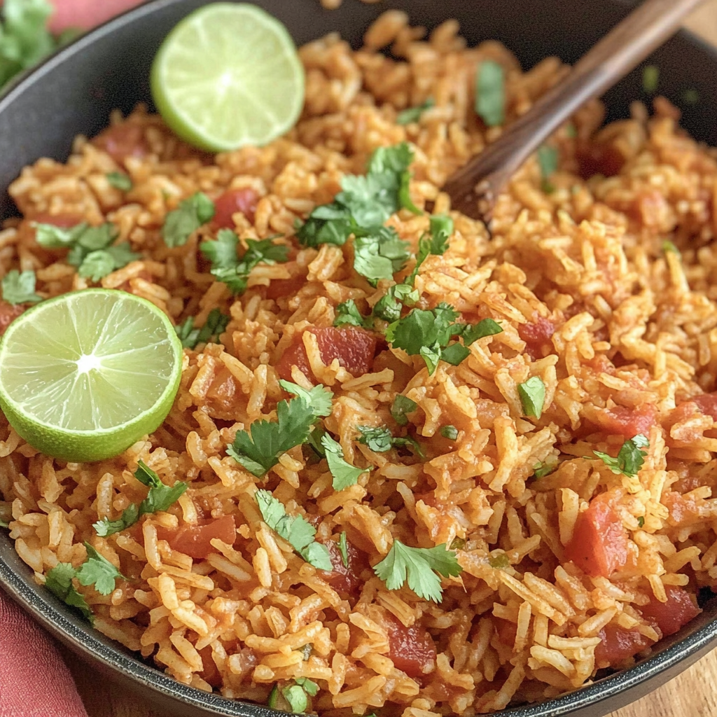 Recipe preparation for Restaurant Style Mexican Rice