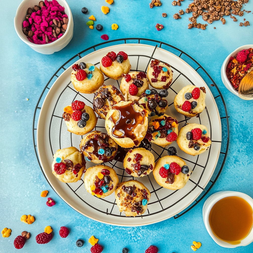 Recipe preparation for Pancake Bites