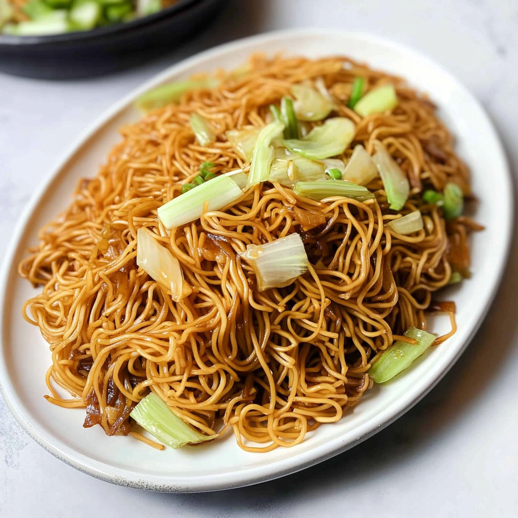 Recipe preparation for Panda Express Chow Mein