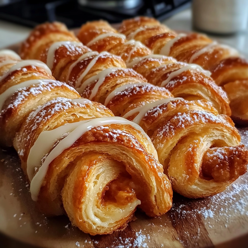 Recipe preparation for Easy Homemade Cinnamon Twists