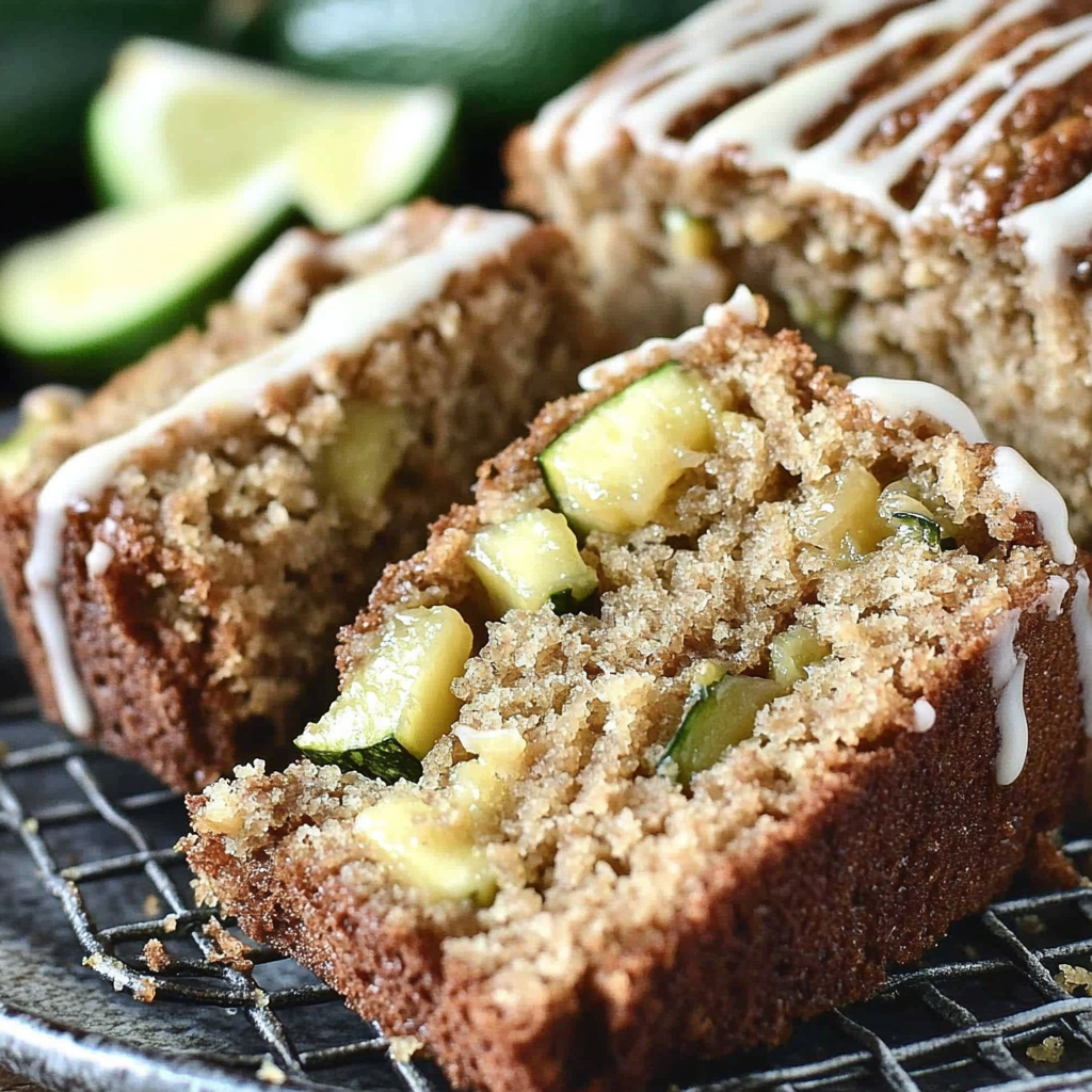 Recipe preparation for Pineapple Zucchini Bread Loaf