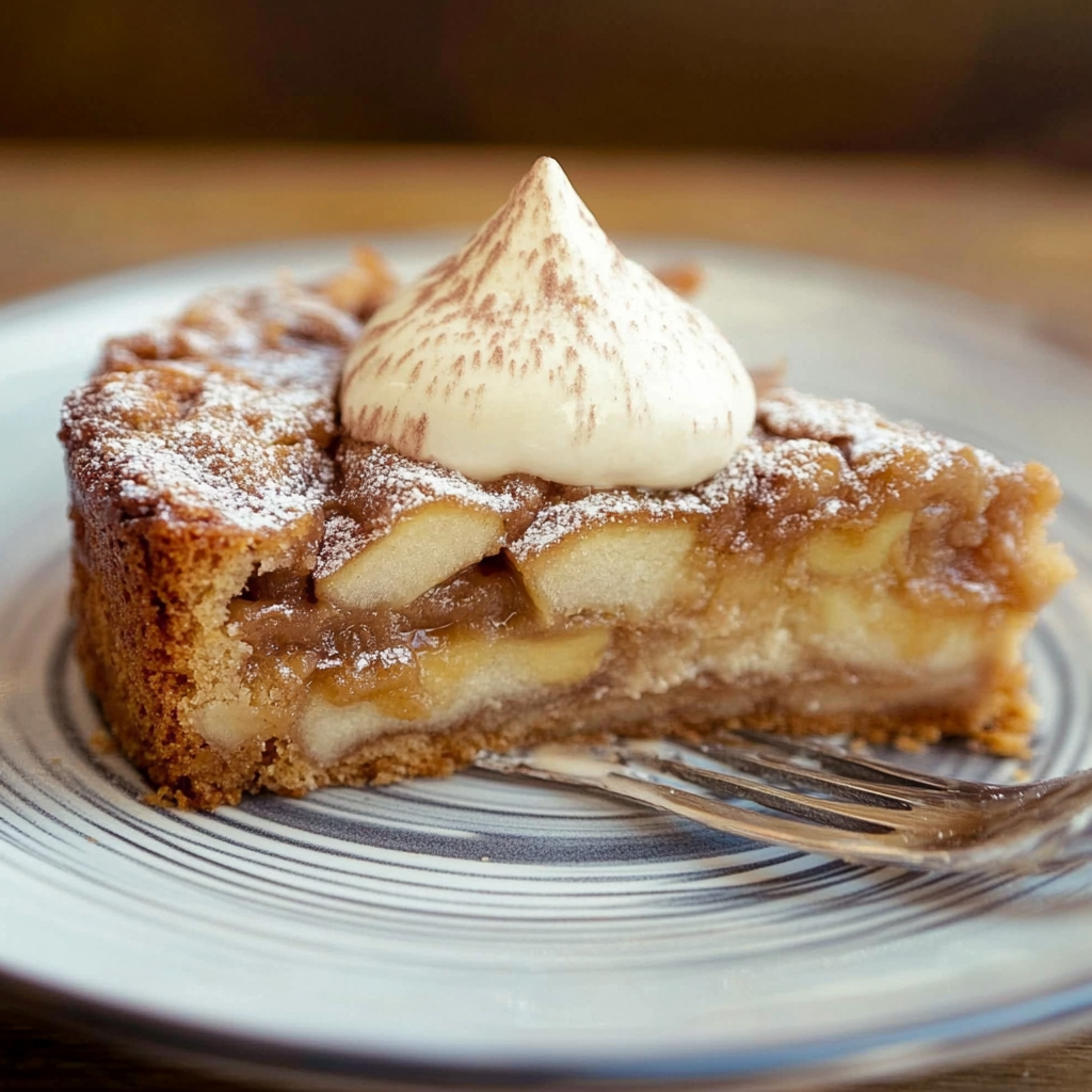 Recipe preparation for Spiced Apple Cake