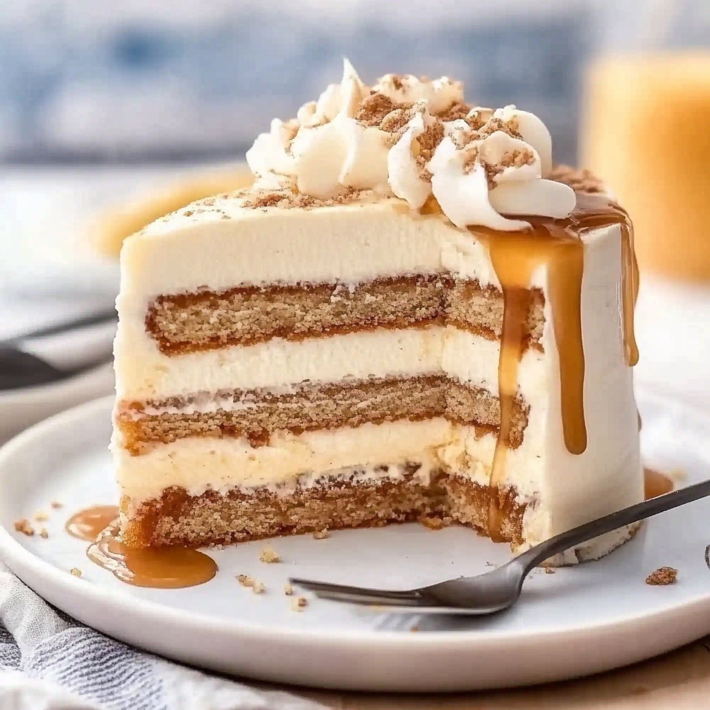 Recipe preparation for Festive Triple-Layer Thanksgiving Dessert