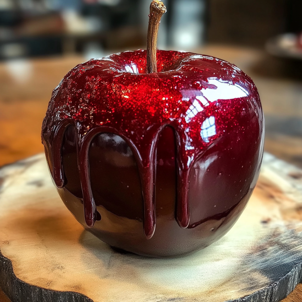 Recipe preparation for Halloween Candy Apples