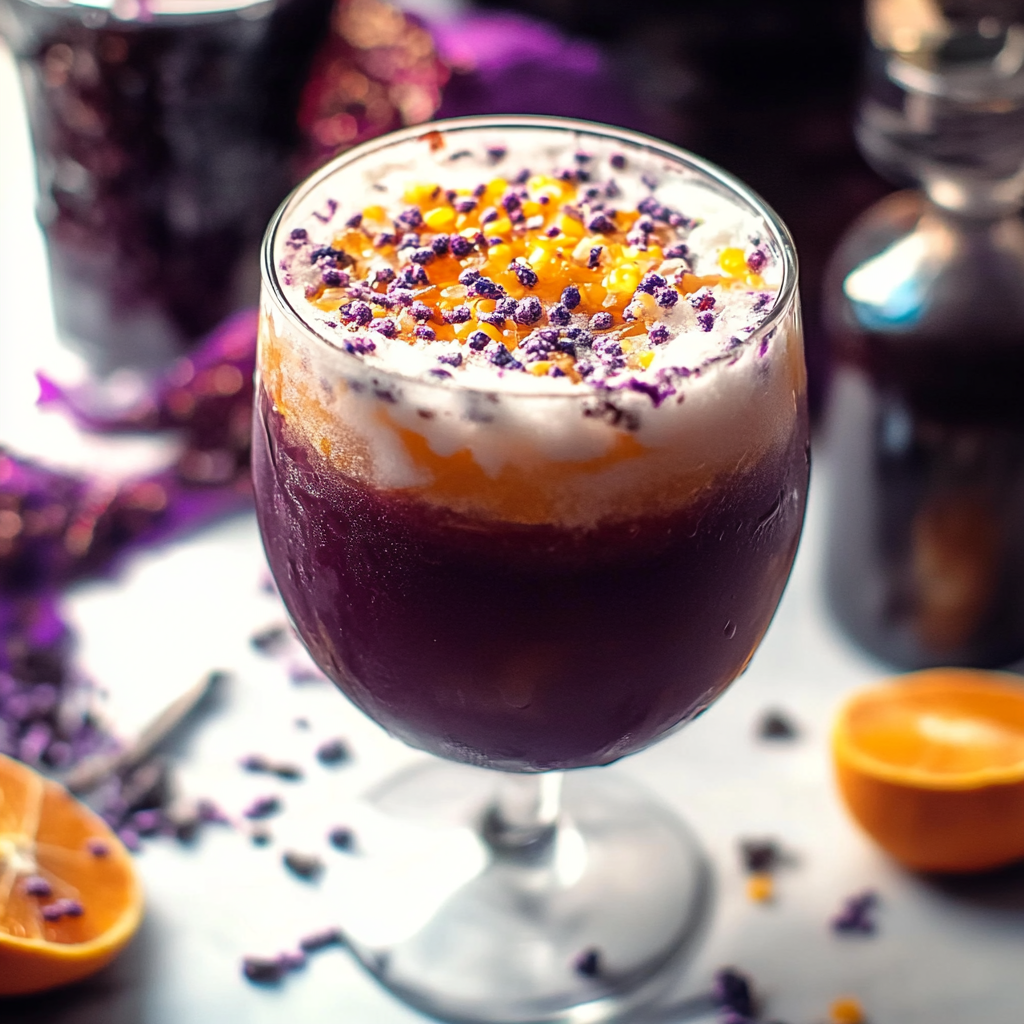 Recipe preparation for Witch s Brew Punch