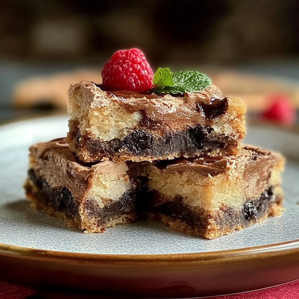 Recipe preparation for Mud Hen Bars