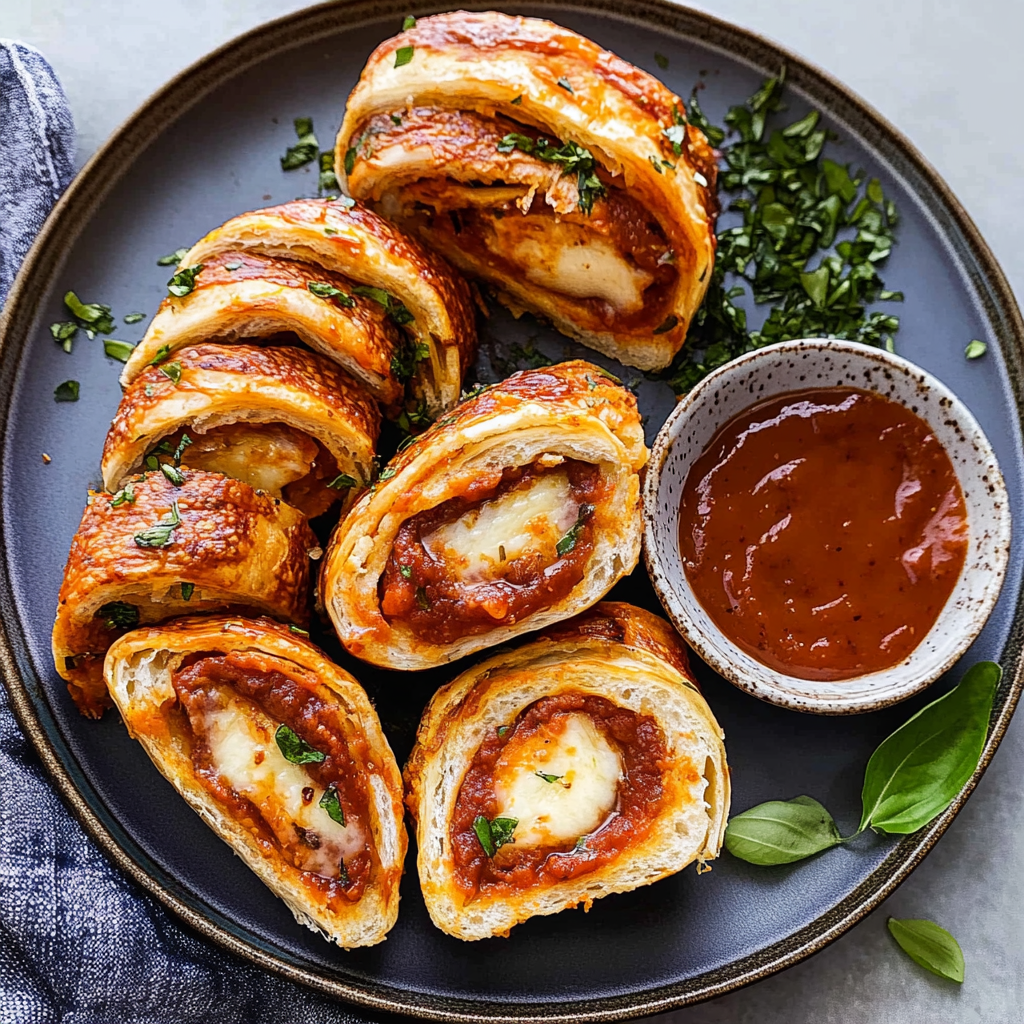 Recipe preparation for Italian Stromboli