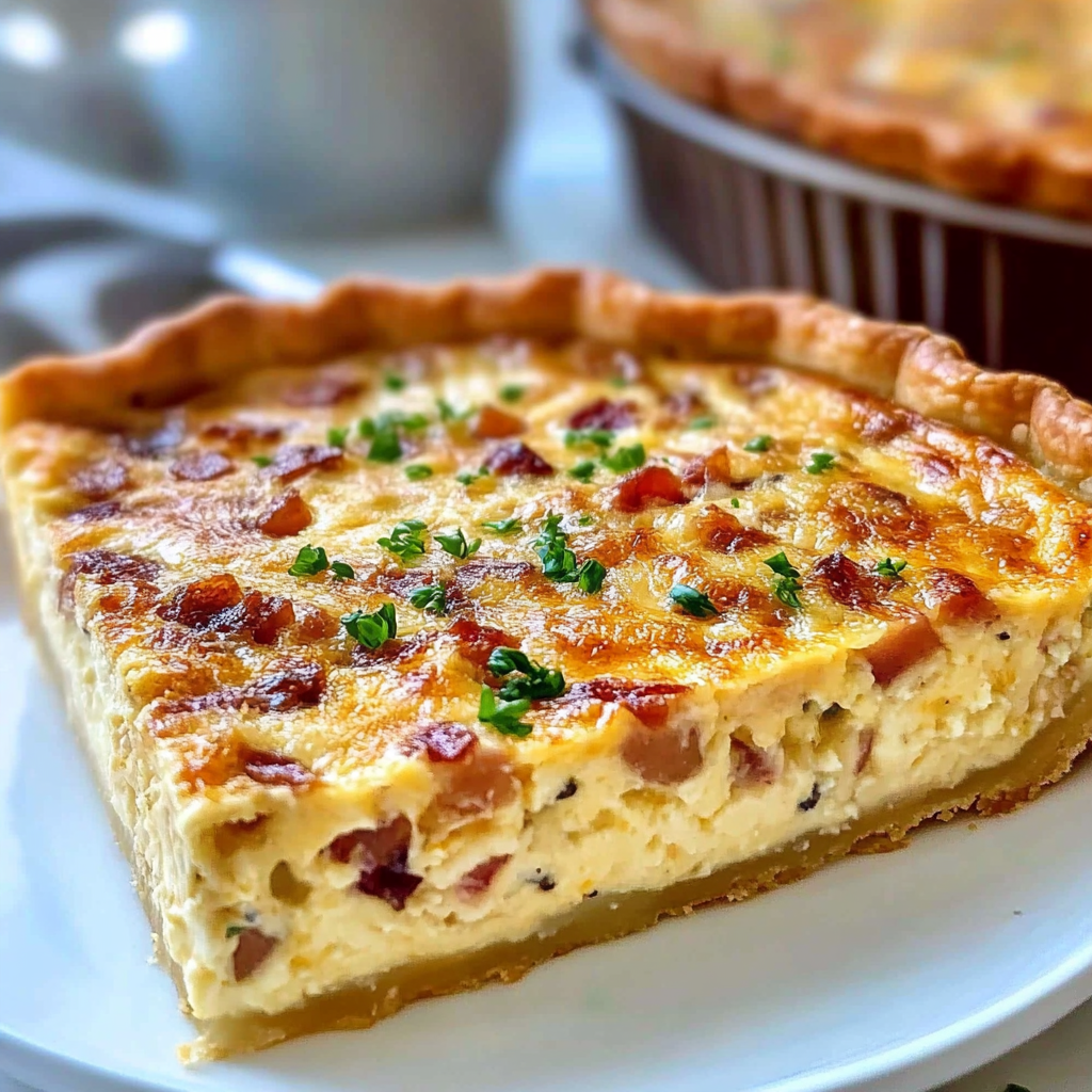 Recipe preparation for French-Style Quiche