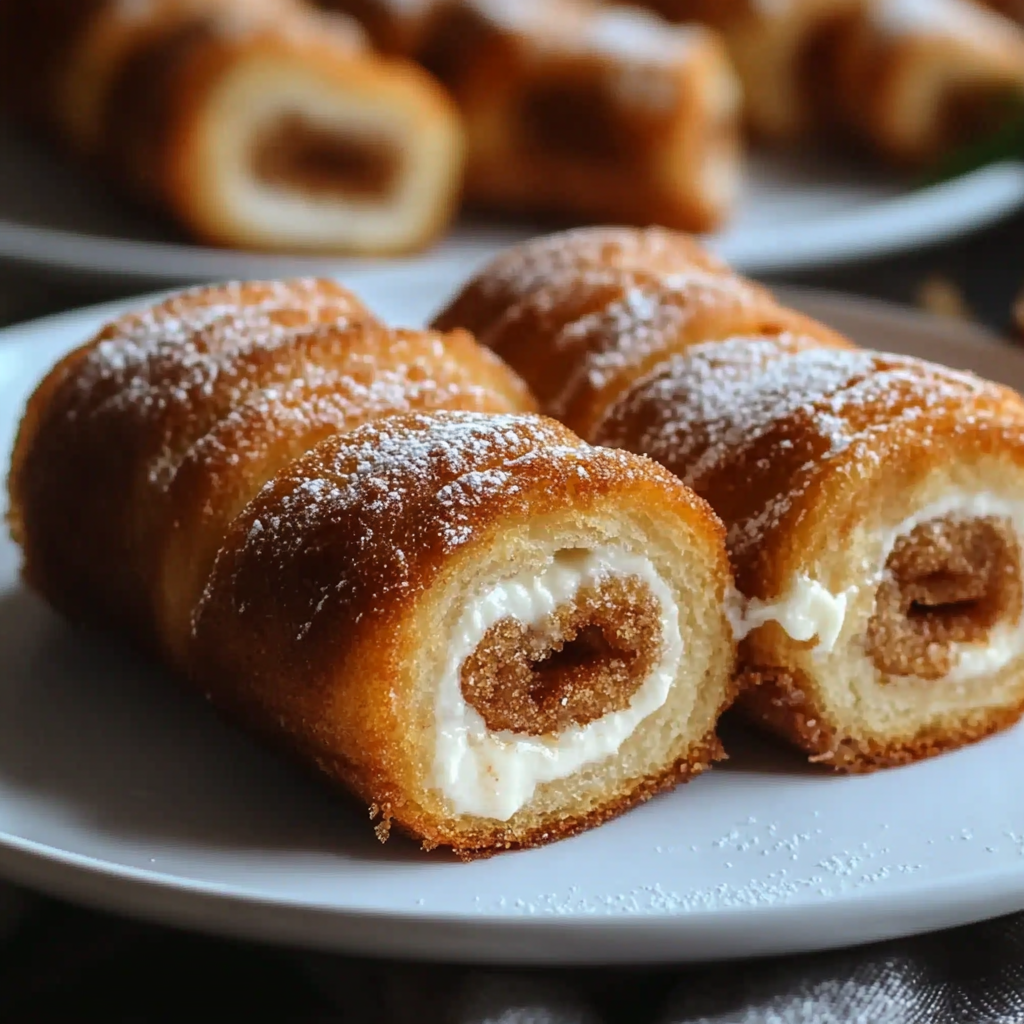 Recipe preparation for Crispy Keto Cinnamon Rolls