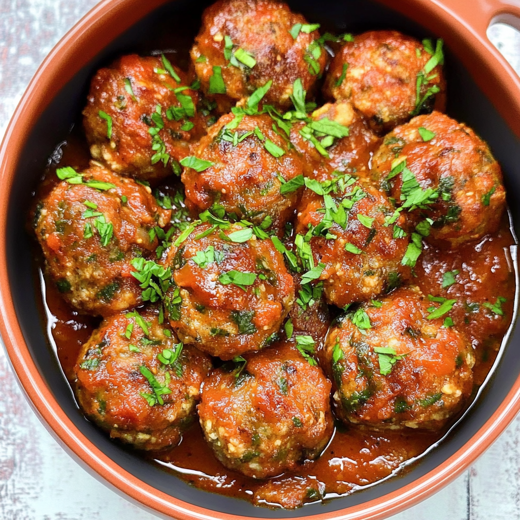 Recipe preparation for Albondigas (Spanish Meatballs)