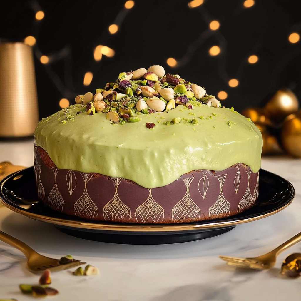 Recipe preparation for Panettone Pistachio