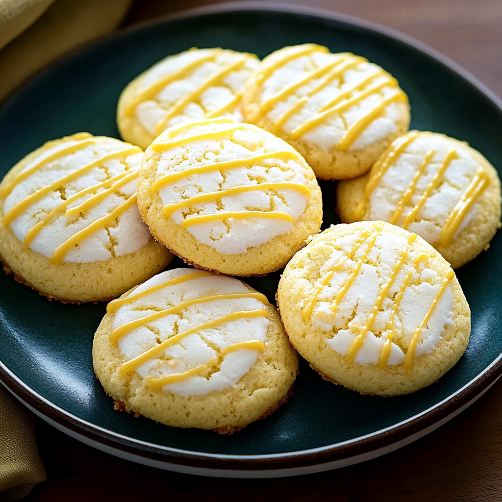 Recipe preparation for Lemon Cookies