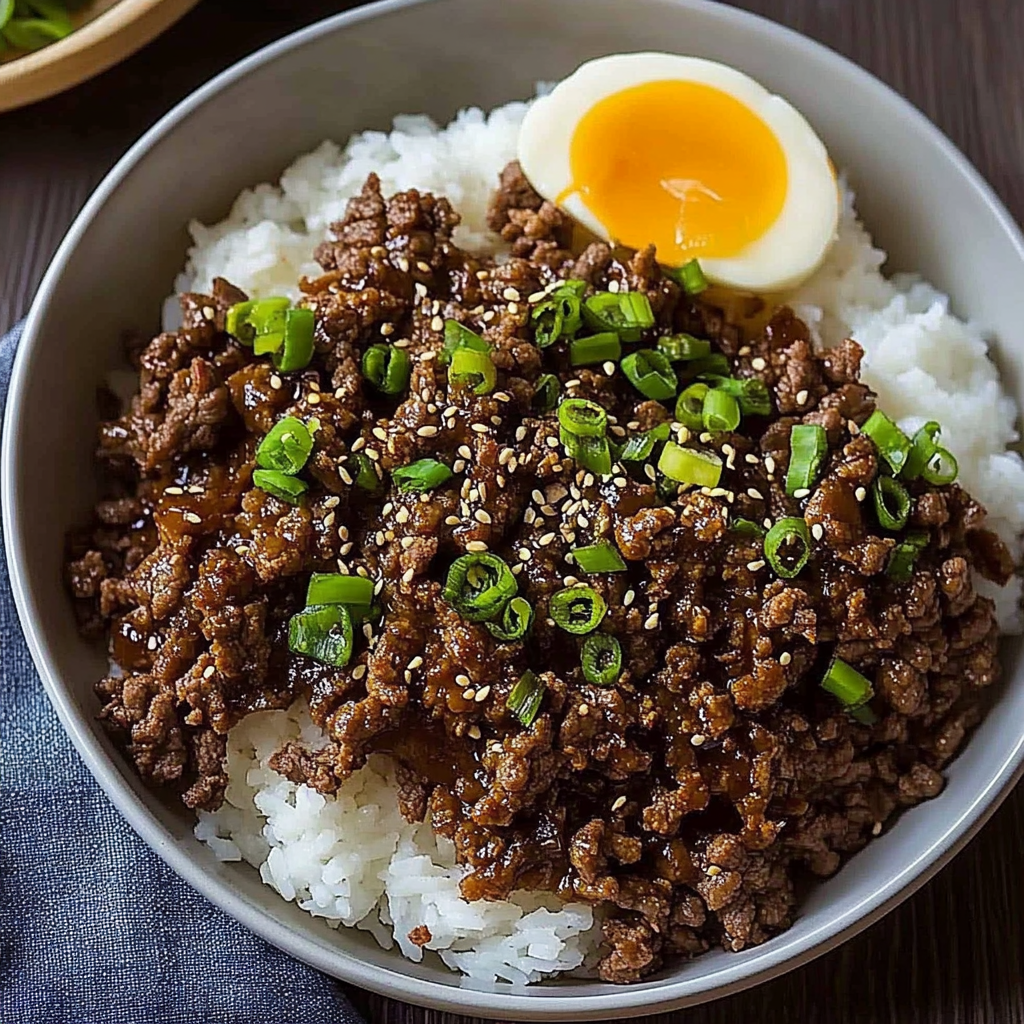 Recipe preparation for Easy Ground Beef Bulgogi
