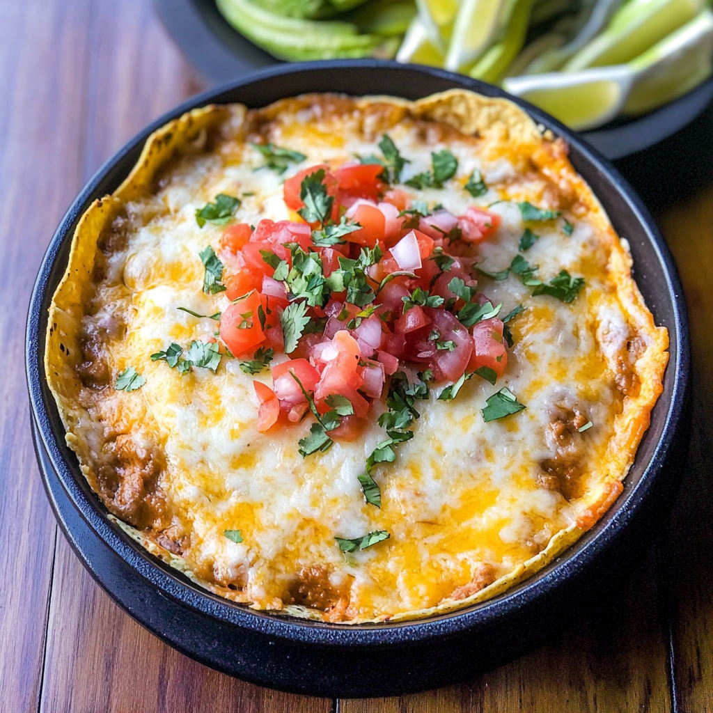 Recipe preparation for Bean and Cheese Dip