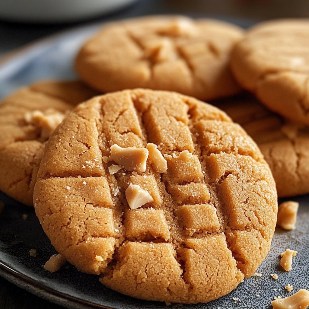 Recipe preparation for Soft Peanut Butter Cookies