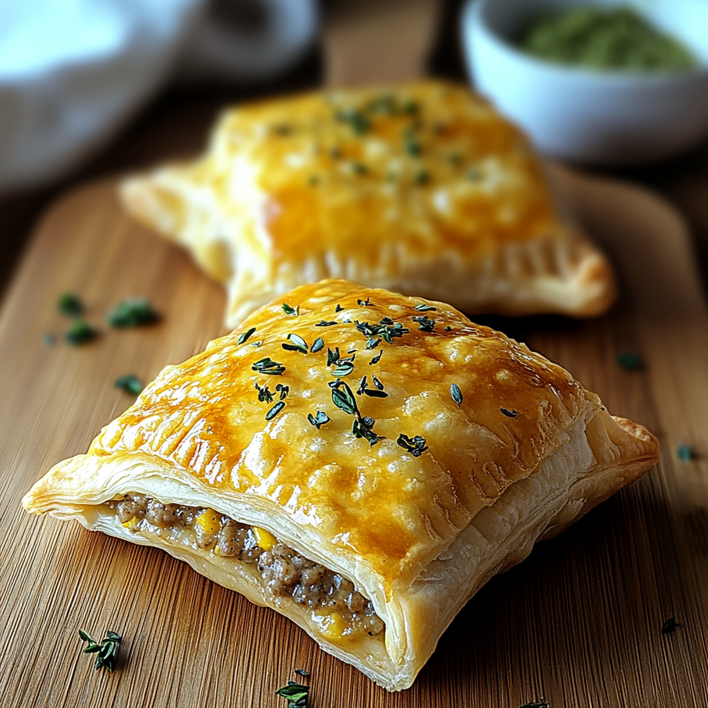 Recipe preparation for Savory Breakfast Pop-Tarts