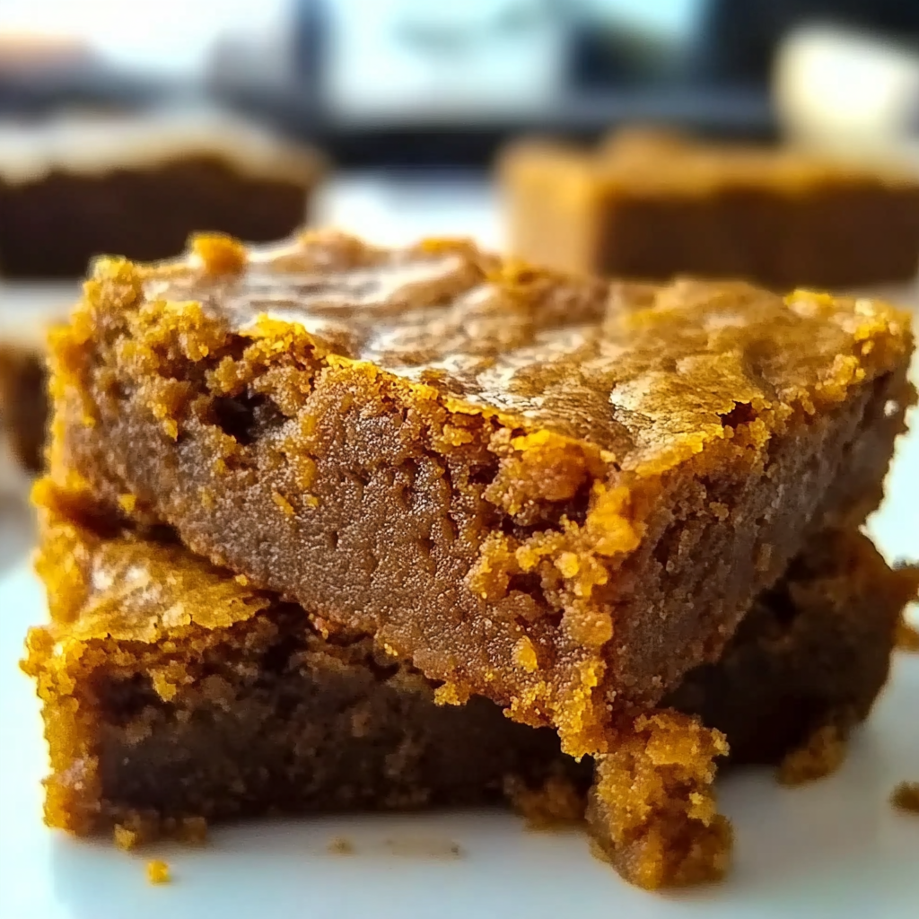 Recipe preparation for Irresistible Pumpkin Maple Blondies
