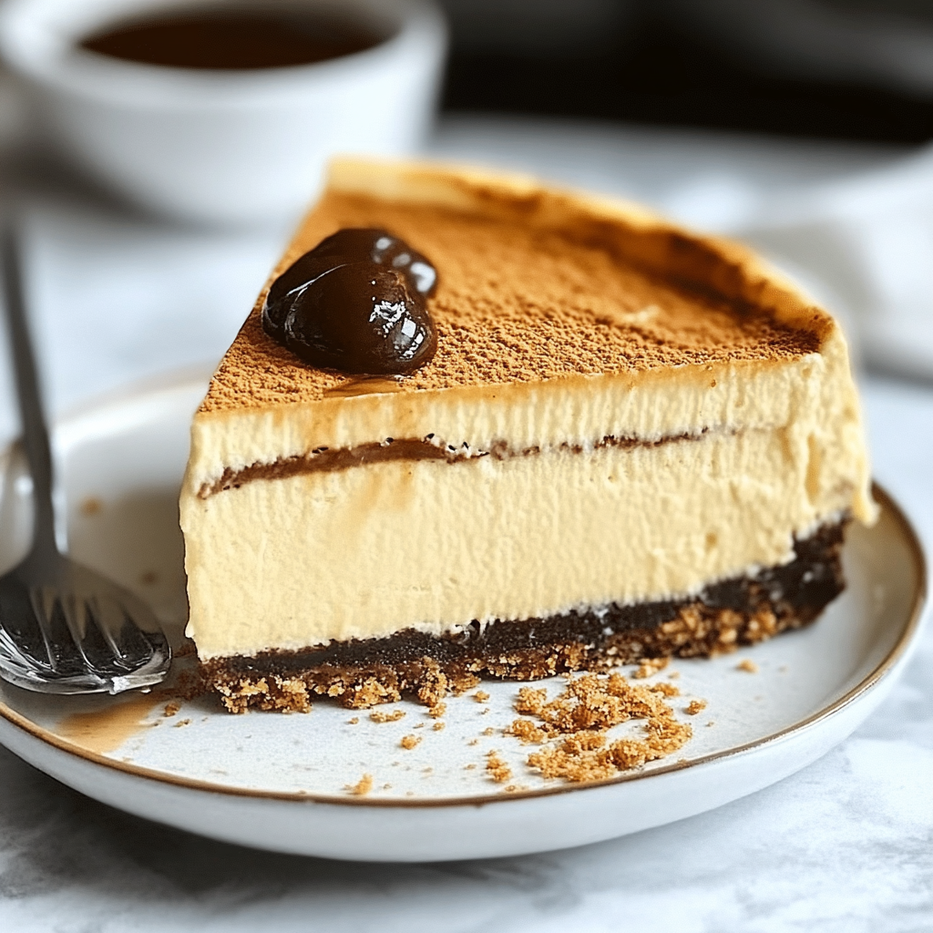 Recipe preparation for Vanilla Bean Brown Butter Cheesecake