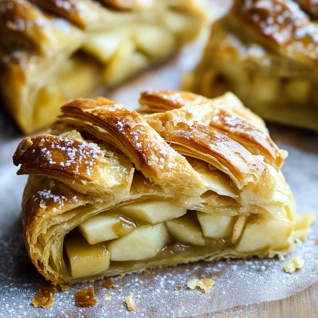 Recipe preparation for Apple Strudel