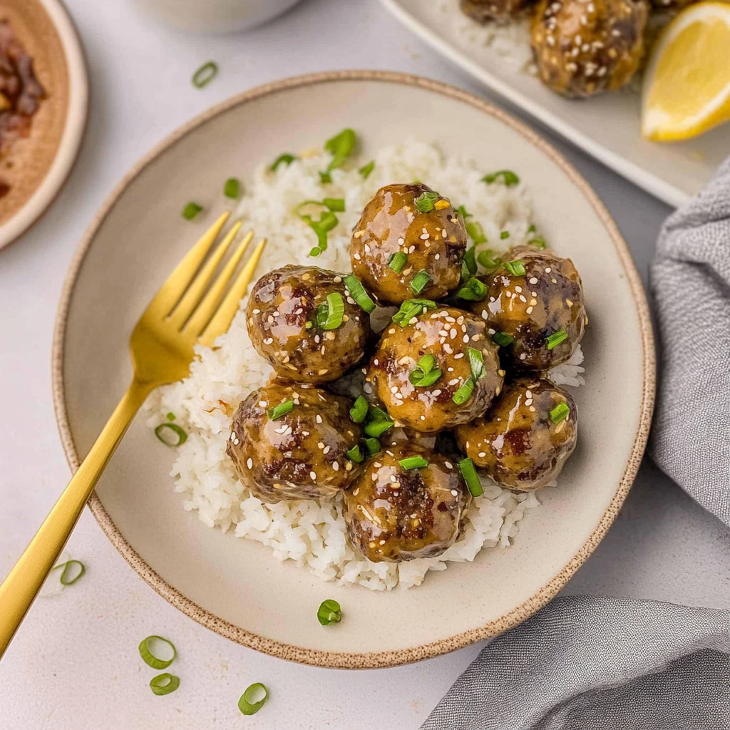 Recipe preparation for Firecracker Meatballs