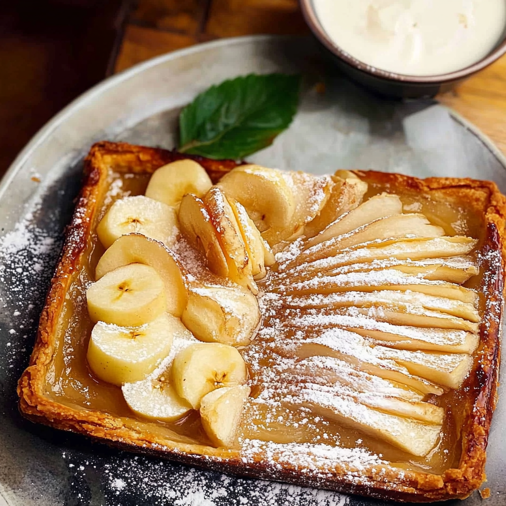 Recipe preparation for Easy French apple tart