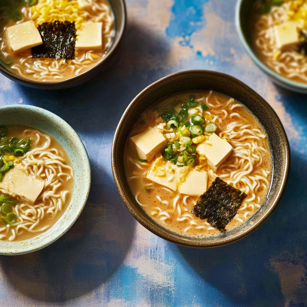 Recipe preparation for Miso Butter Ramen