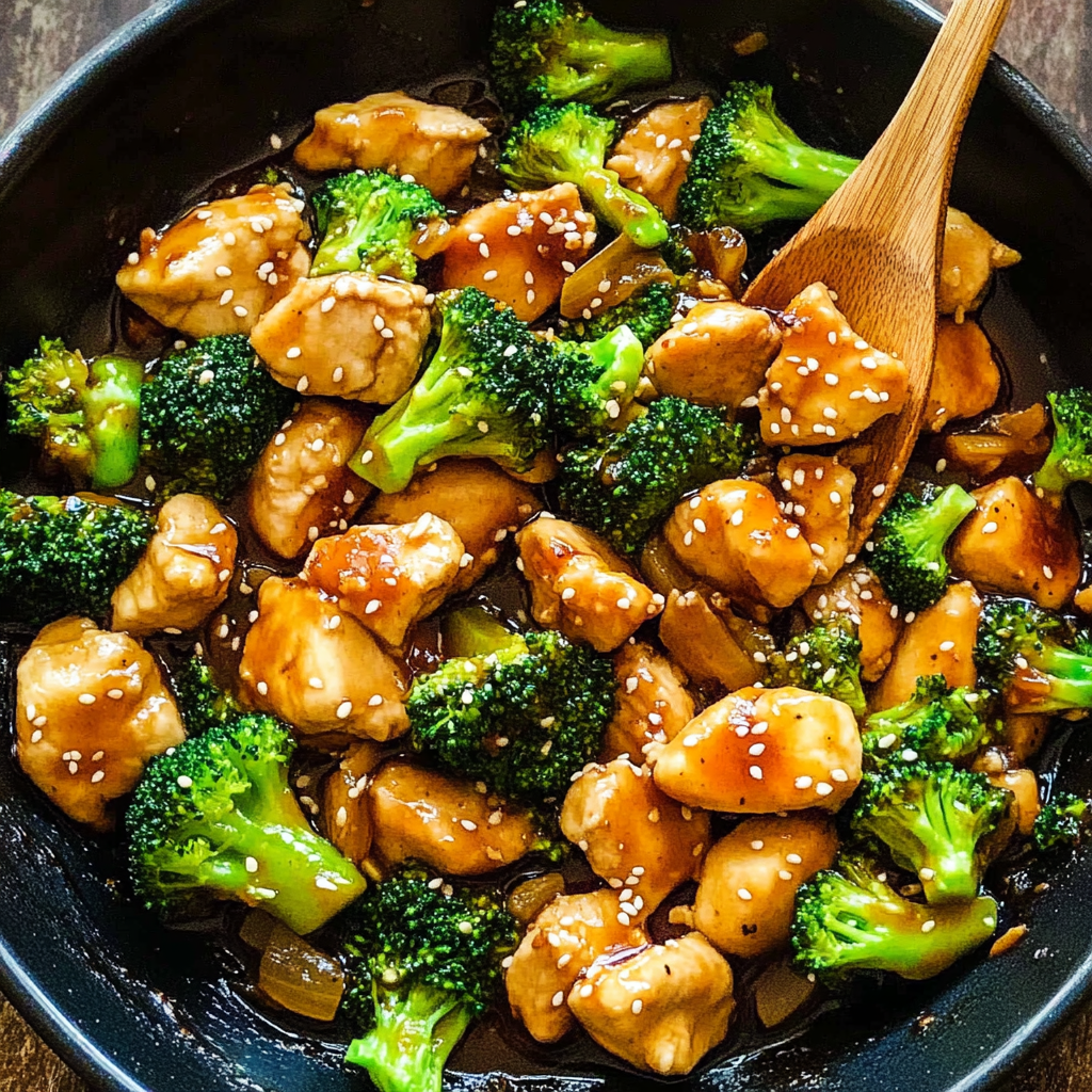 Recipe preparation for Low-Calorie Chicken and Broccoli Stir Fry