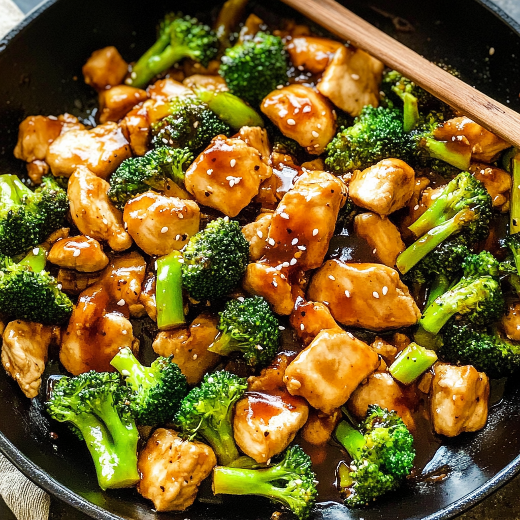 Recipe preparation for Low-Calorie Chicken and Broccoli Stir Fry