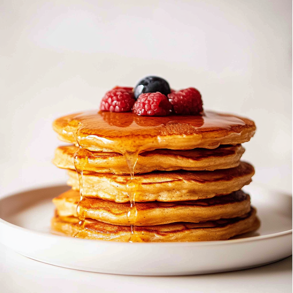Recipe preparation for Easy American Pancakes
