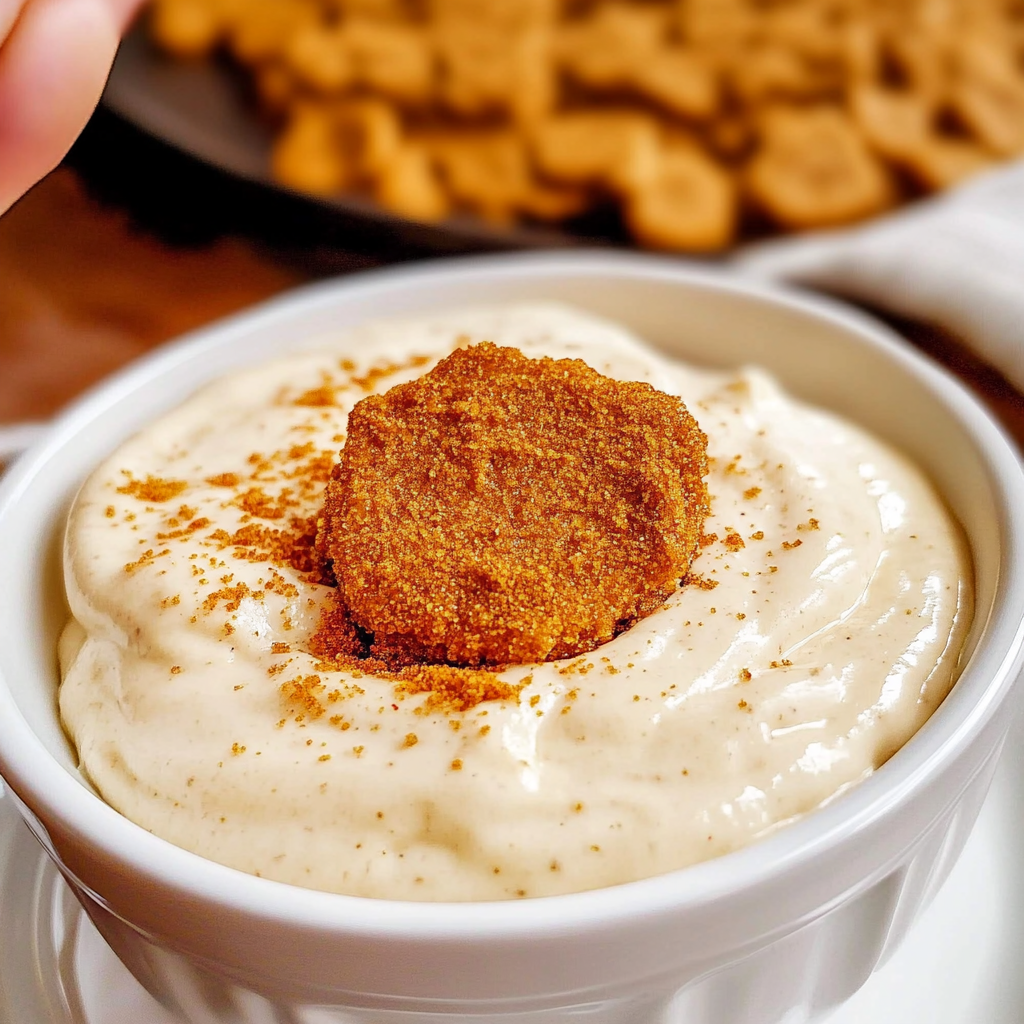 Recipe preparation for Eggnog Cheesecake Dip