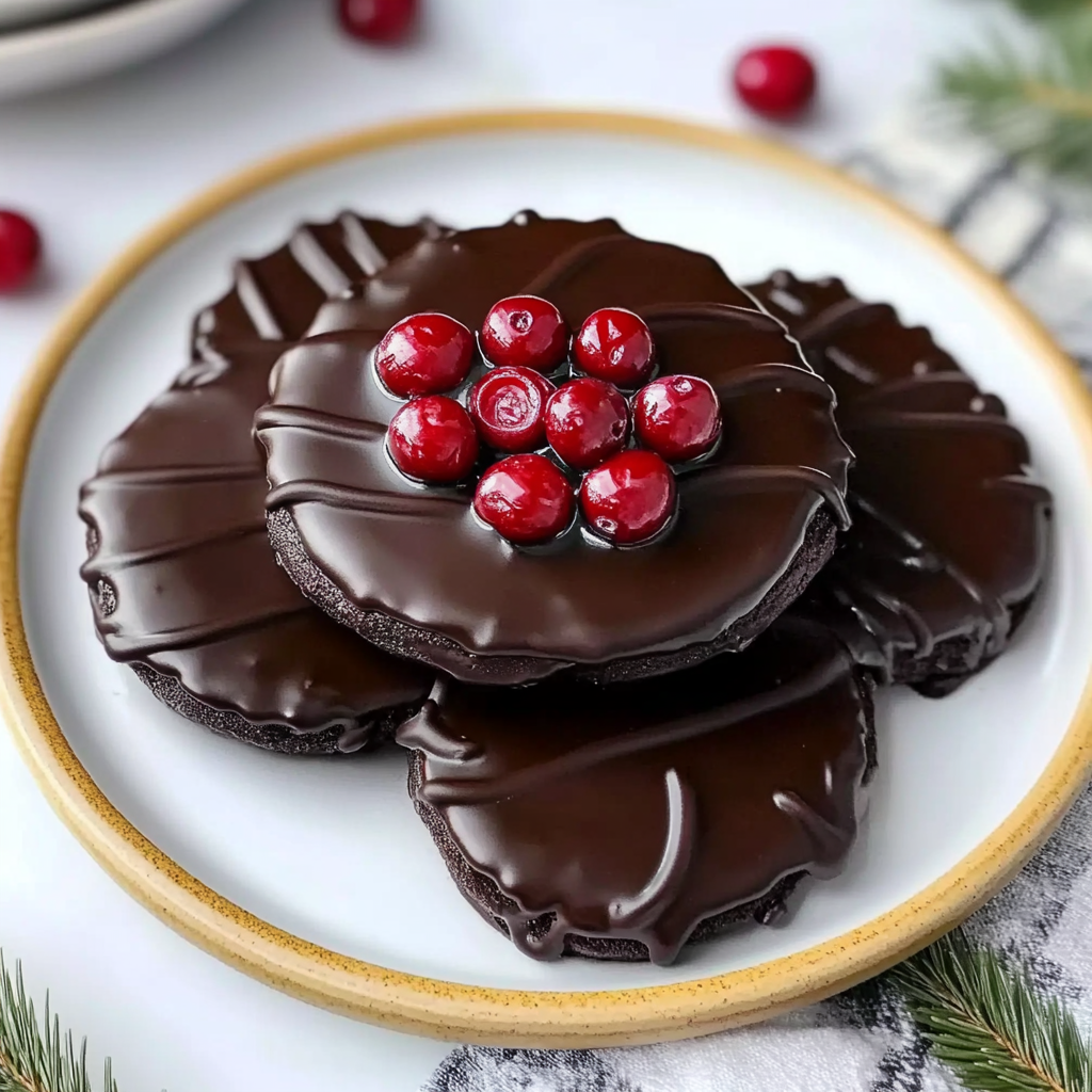 Recipe preparation for Chocolate Covered Cranberry Sauce Bites