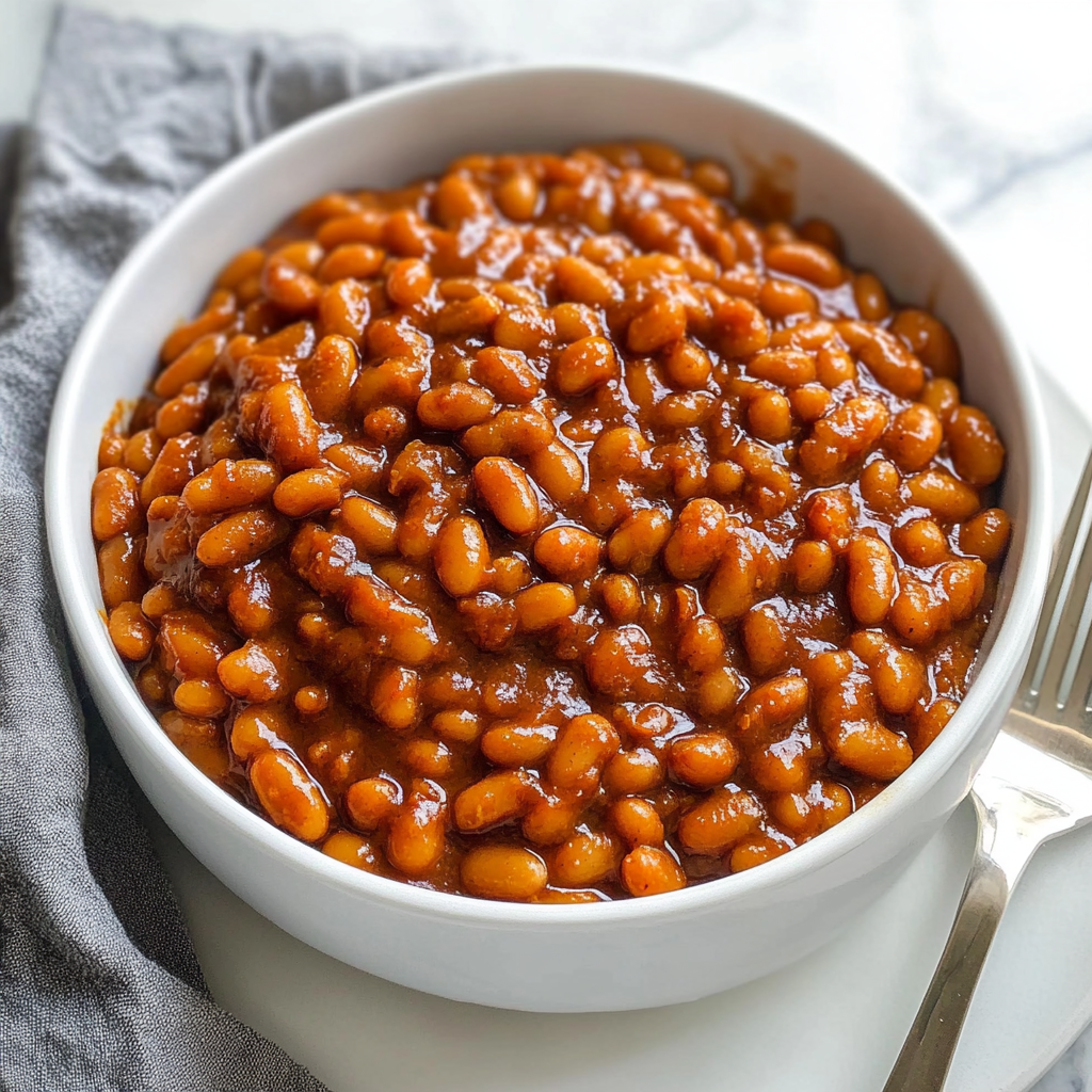 Recipe preparation for Baked Beans Recipe