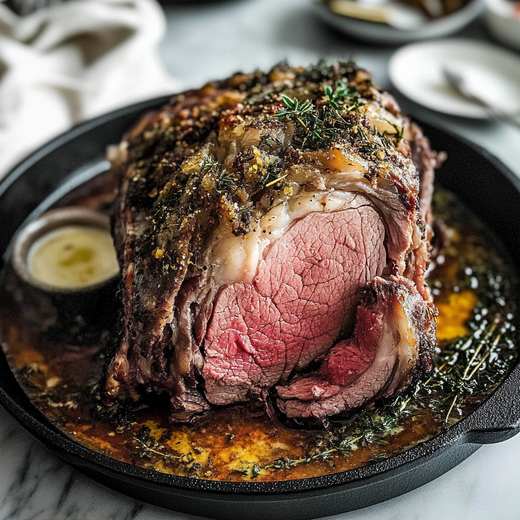 Recipe preparation for prime rib roast oven