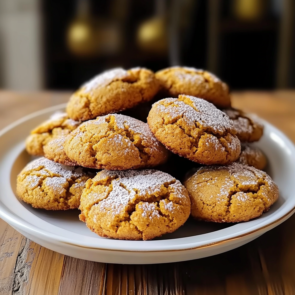 Recipe preparation for melt in your mouth pumpkin cookies