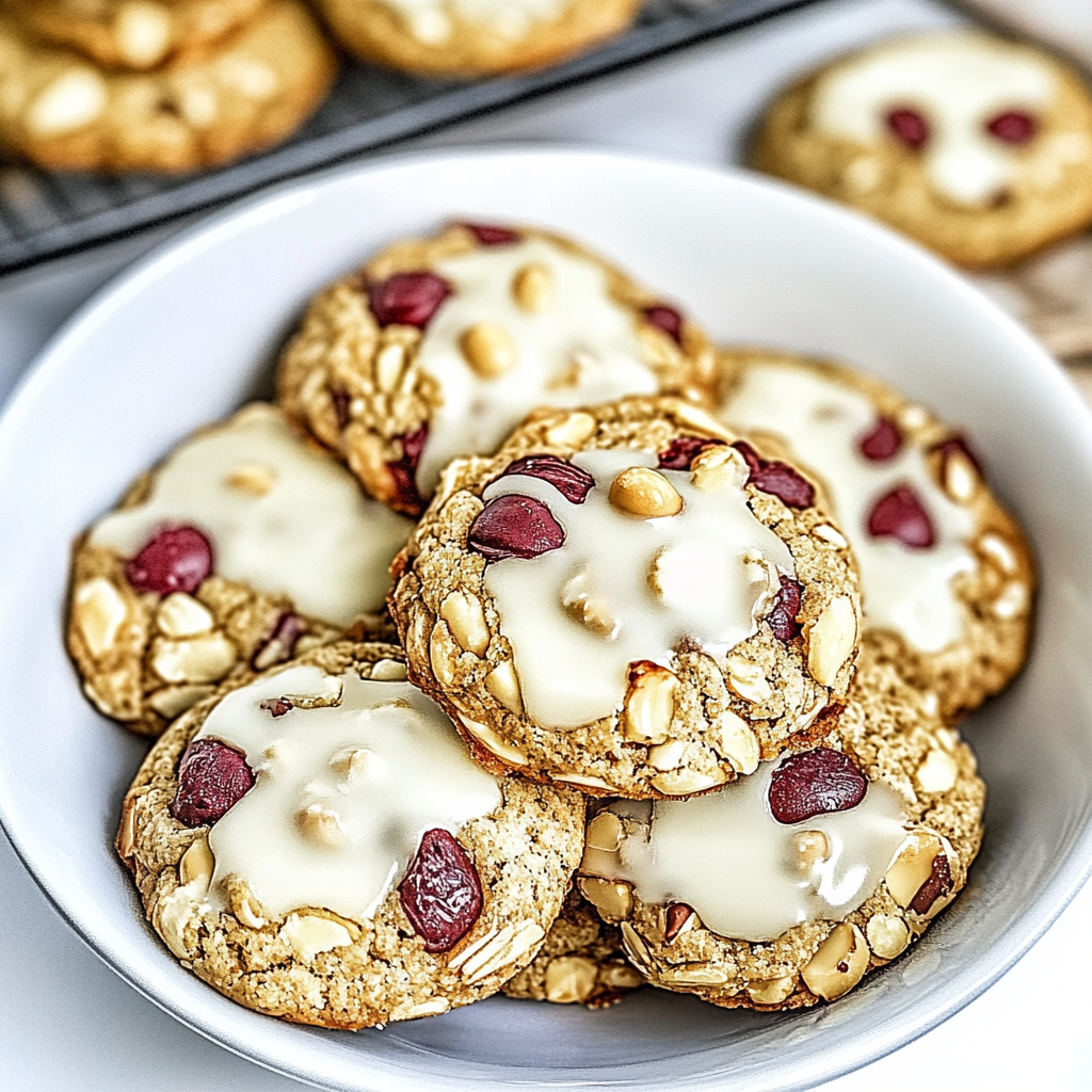 Recipe preparation for white chocolate macadamia nut cookies