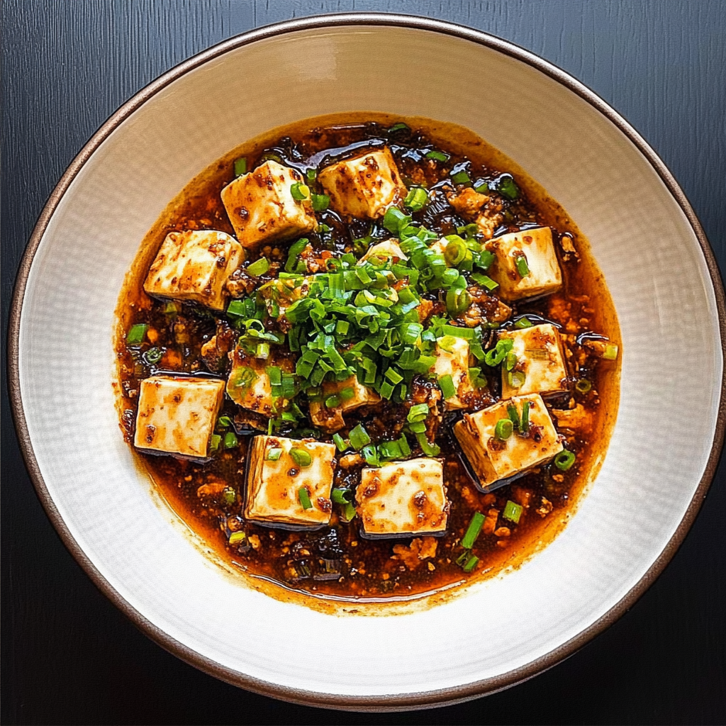 Recipe preparation for mapo tofu