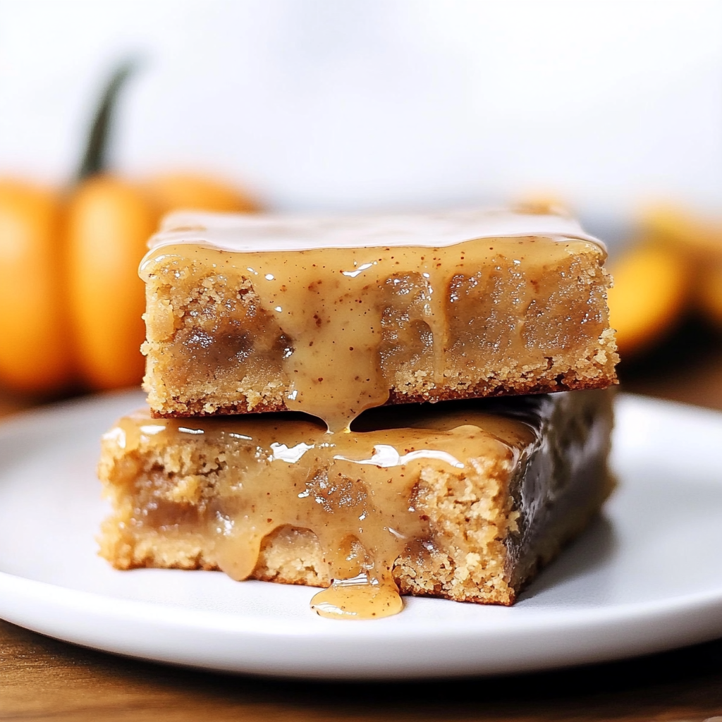 Recipe preparation for Brown Butter Maple Blondie Squares