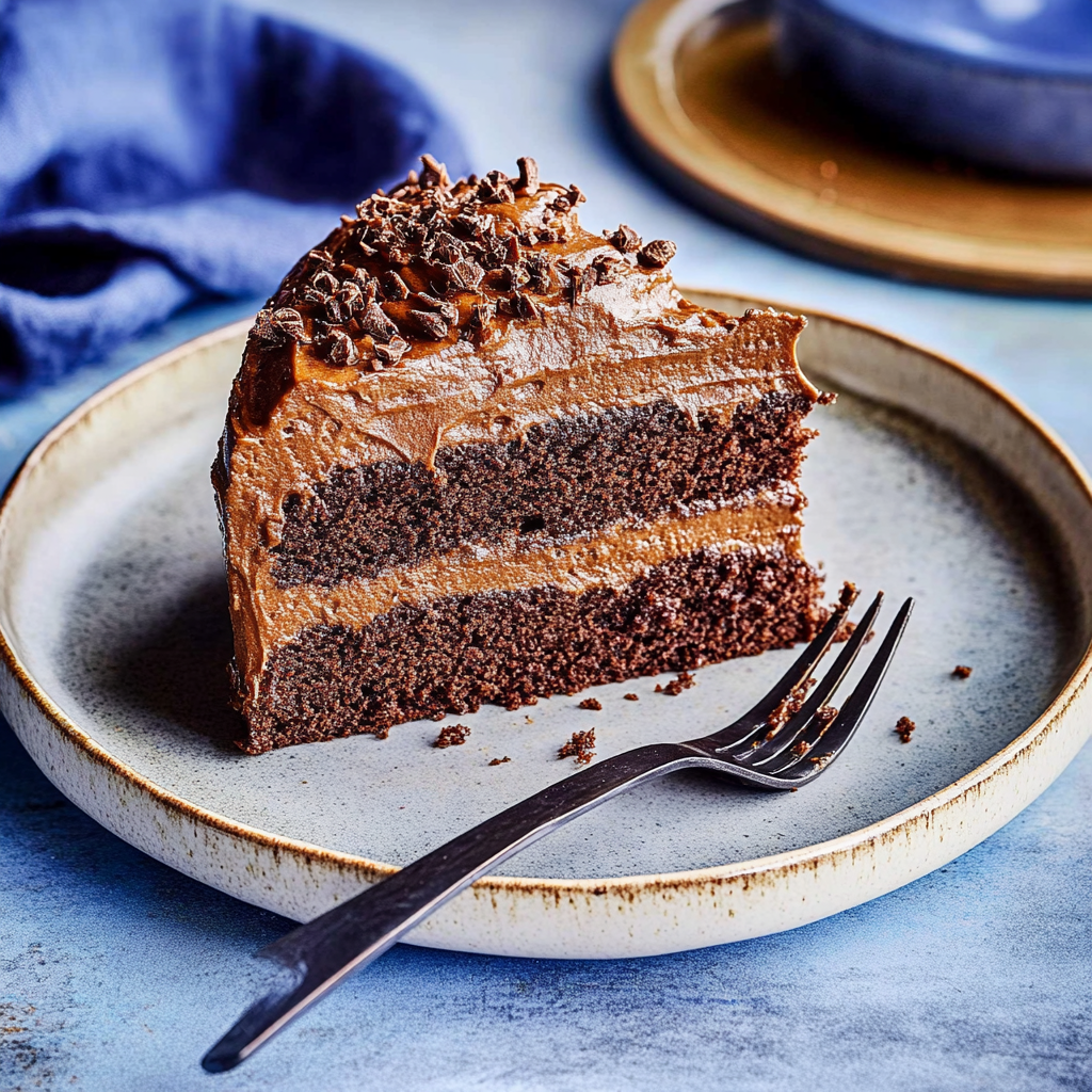 Recipe preparation for No-Bake Chocolate Layer Cake