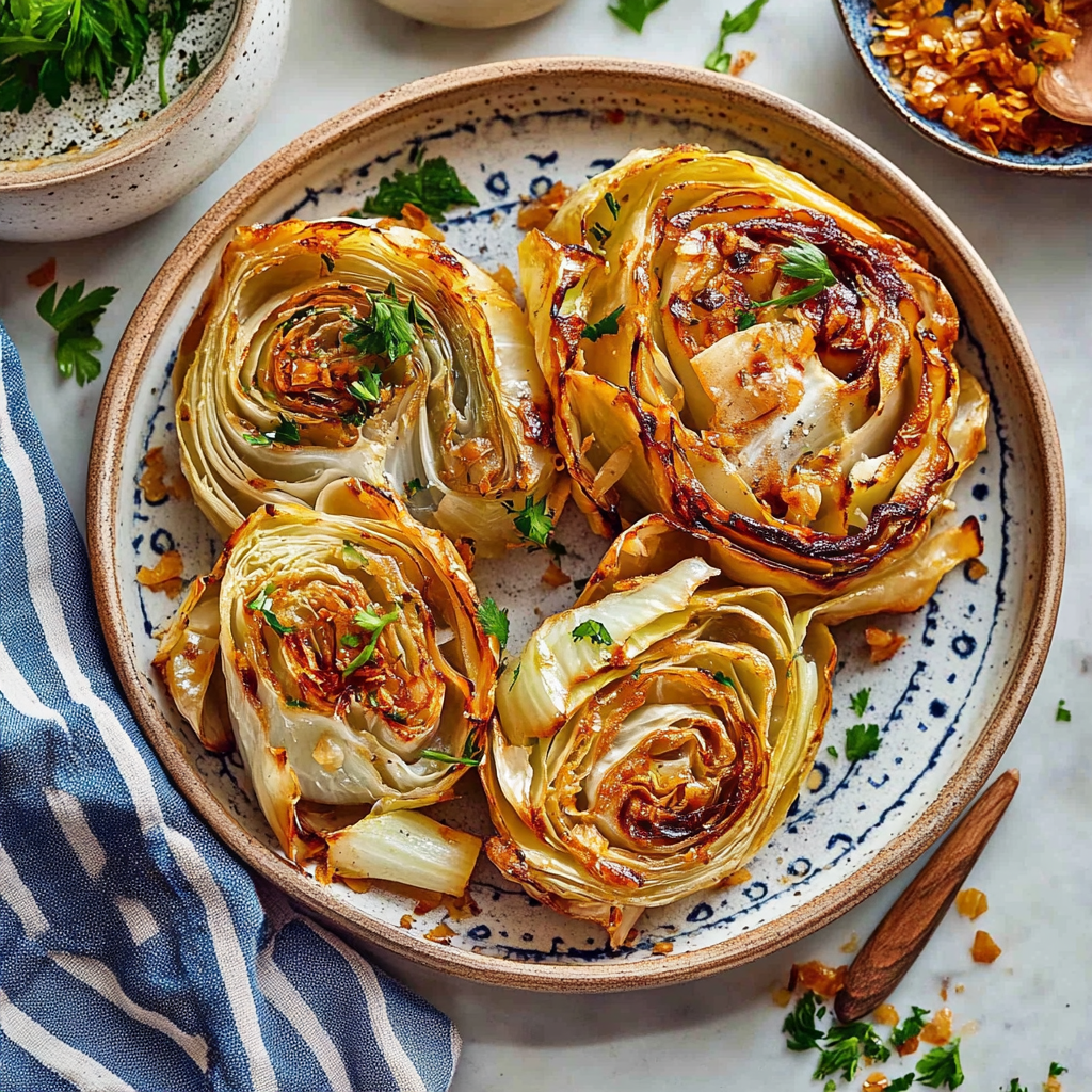 Recipe preparation for air fryer cabbage