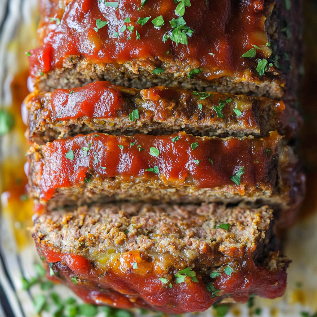 Recipe preparation for Moist Meatloaf Recipe